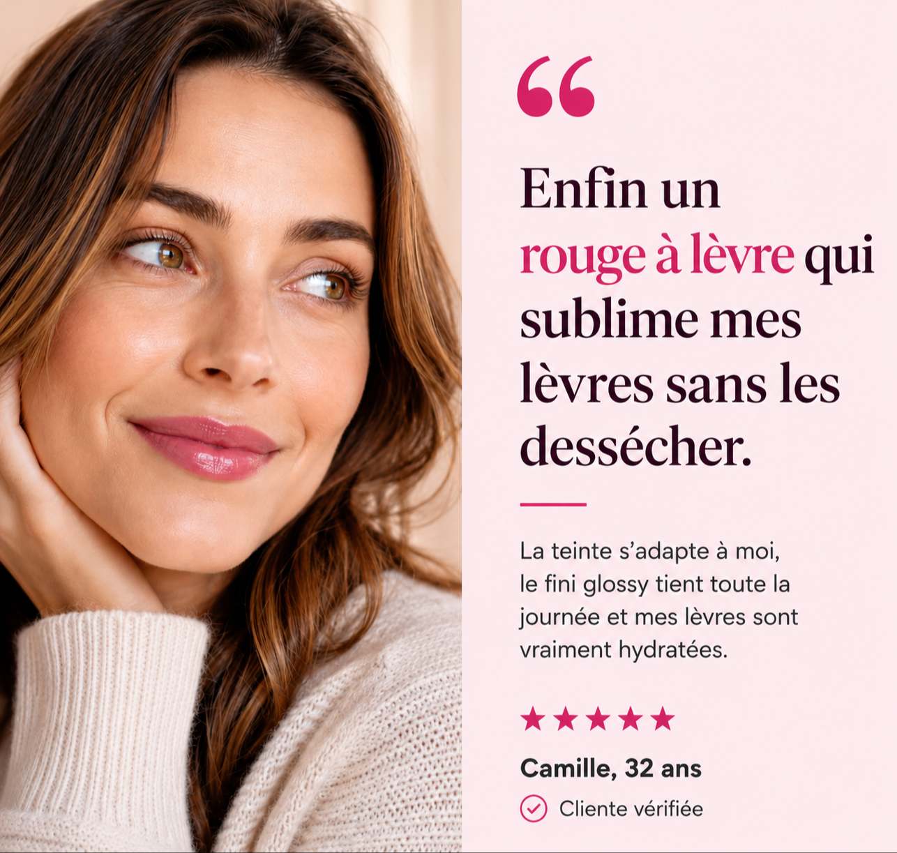Bloom™ — Le Rouge à Lèvres pH qui Révèle TA Teinte